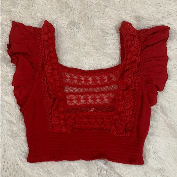 Free People Bridget Crop Top - Picture 3 of 5